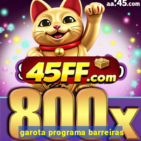 garota programa barreiras